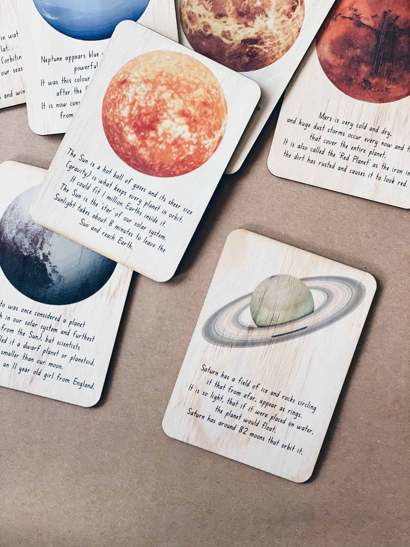 5 little bears outer space cards