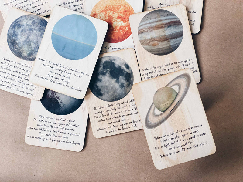 5 little bears outer space cards