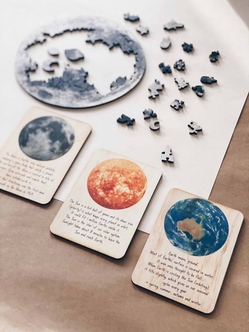 5 little bears outer space cards
