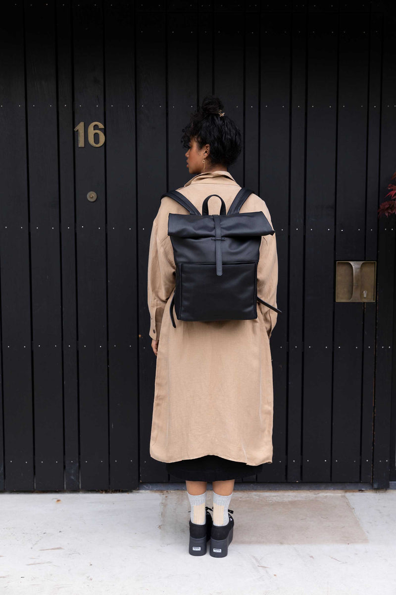 Monk and Anna Herb Backpack Black