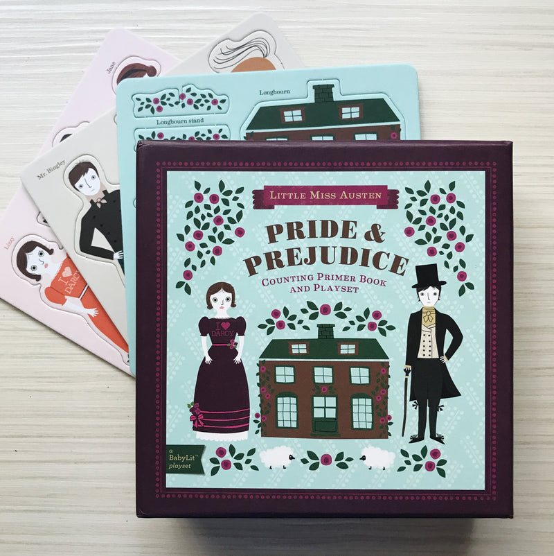 Pride and Prejudice: Baby Lit Book and Toy Set