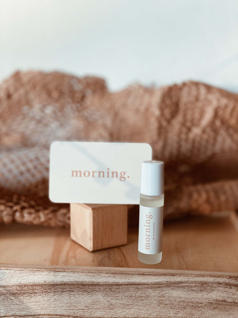 The Cle Collective Essential Oil Blends Morning 