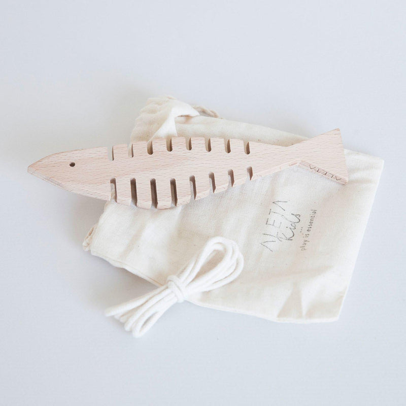 Anchovy Pattern Making and Lacing Toy
