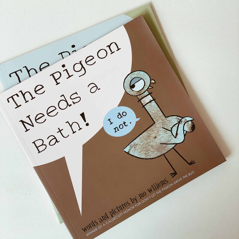 the pigeon needs a bath book