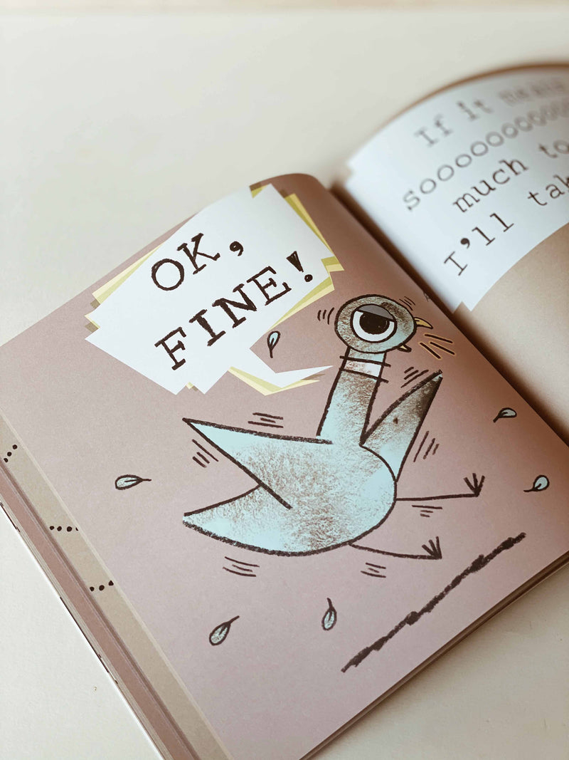 the pigeon needs a bath book