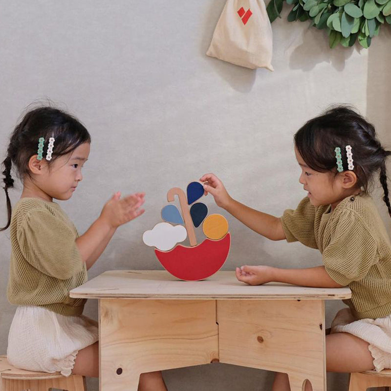 The Red Umbrella Stacking and Balance Toy